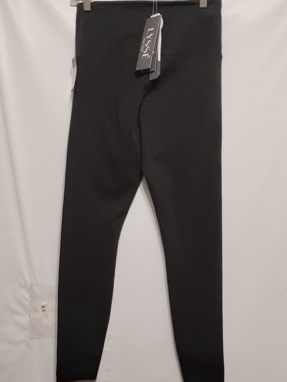 Lysse 4-Way Stretch Breathable Black Slim Stretch Knit Joggers/Legging